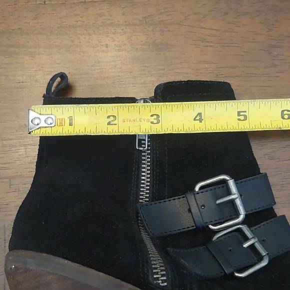 Dolce Vita Black Suede Booties - Picture 9 of 9